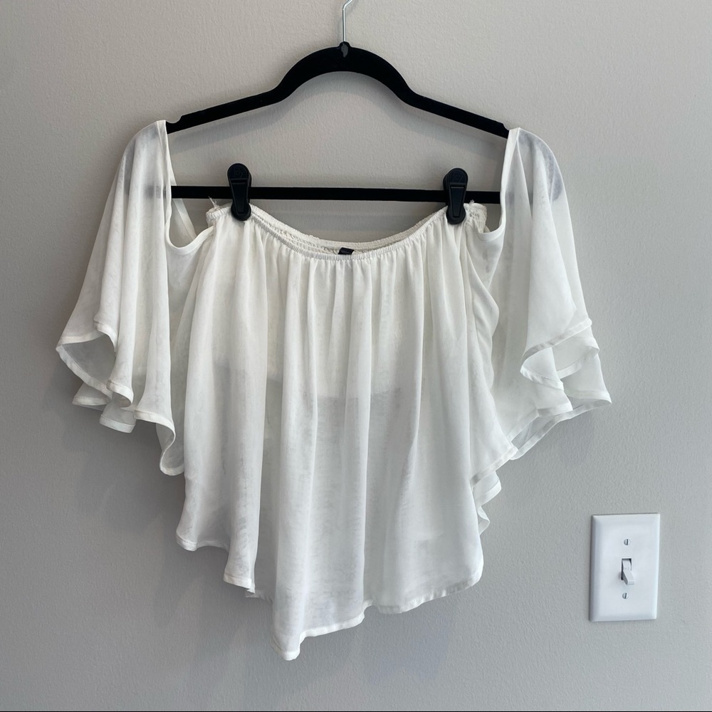 Express White Blouse S